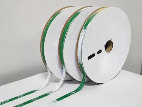 label pemindahan jalur tervulkan